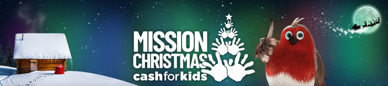 banner promoting mission christmas